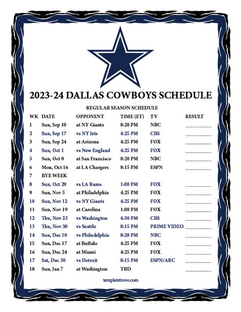 dallas cowboys schedule standings|where does dallas cowboys rank.